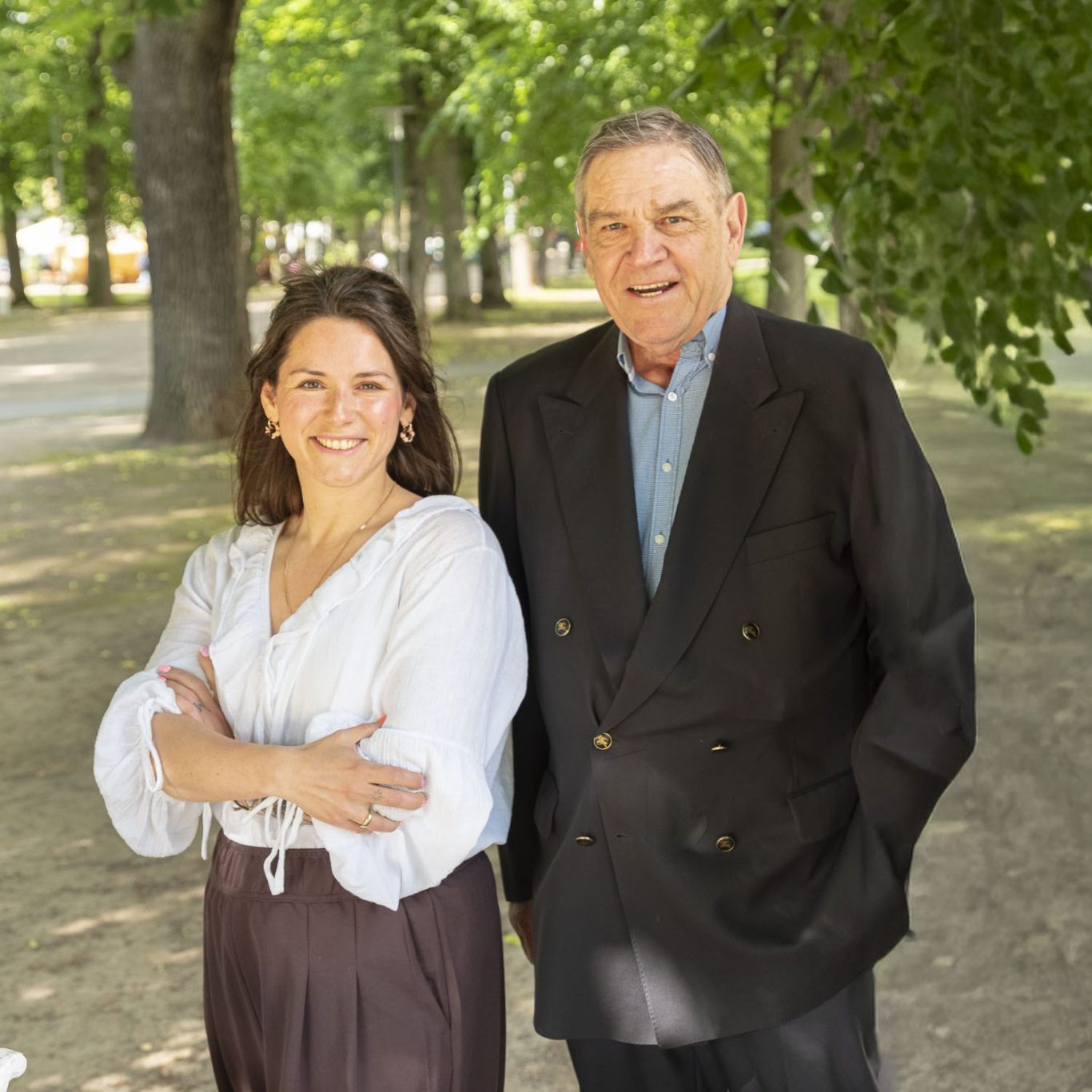 ©Mark Kessler Unser Team für den Ortsrat Hagen (Jessica Zeuner, Rudi Leinhart)